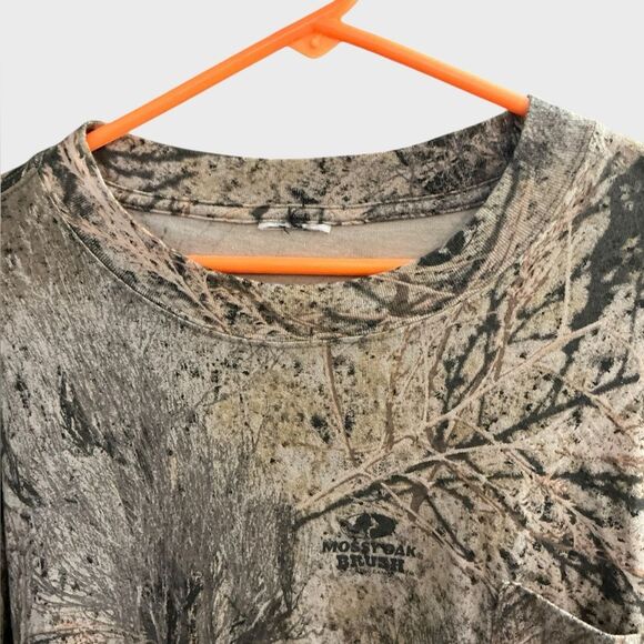 Mossy Oak Brush Camo Long Sleeve Tunic Shirt - Picture 4 of 4